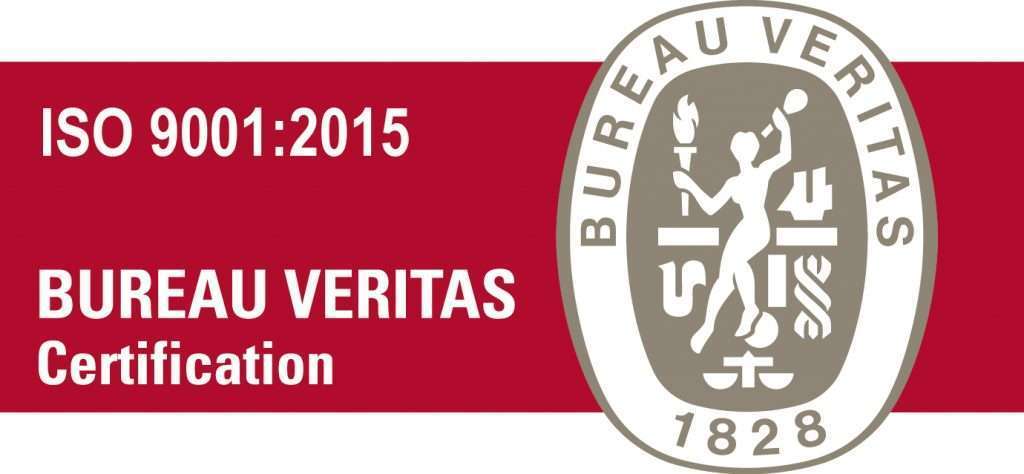 ISO 9001:2015 Certificación Bureau Veritas